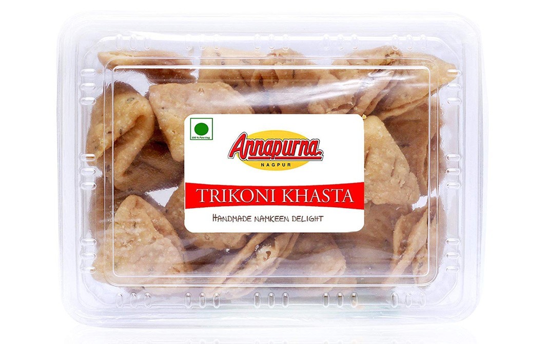 Annapurna Trikoni Khasta    Box  500 grams